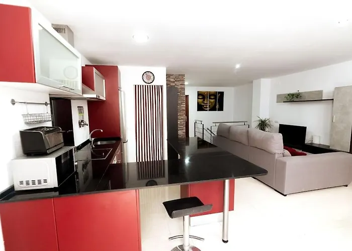 Moderno En 9 Min Andando De La Playa Victoria Con Garaje شقة