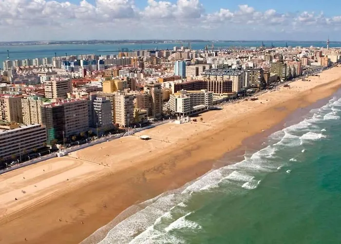 Moderno En 9 Min Andando De La Playa Victoria Con Garaje *